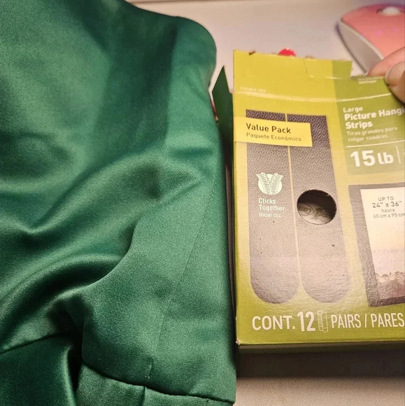 Davids bridal Green bridesmaid dress - Picture 10 of 10